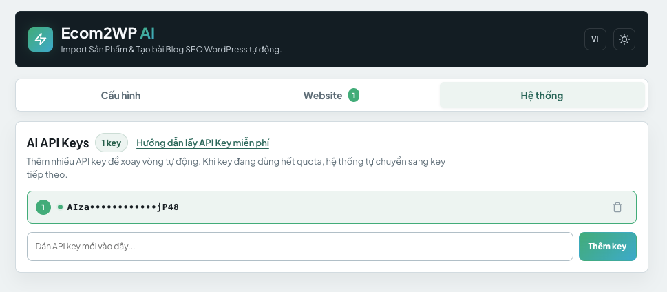 Setup Gemini API Key